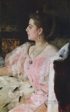 ナタリア・ゴロヴィナ伯爵夫人の肖像画 1896年 イリヤ・レーピン Oil Paintings